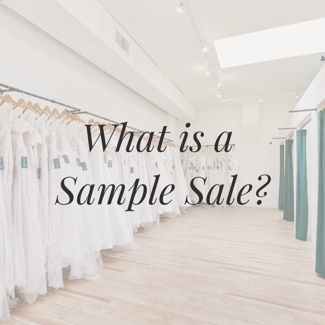 What is a Sample Sale? | Affordable Wedding Dresses for Budget Brides Image